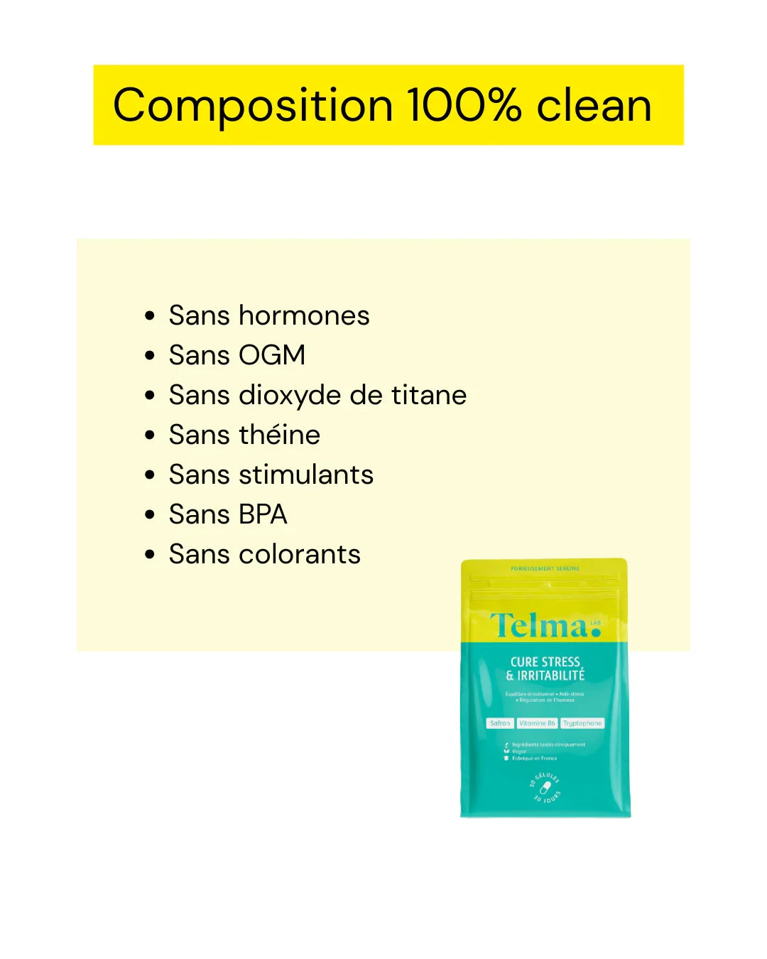 Complément anti-stress & irritabilité