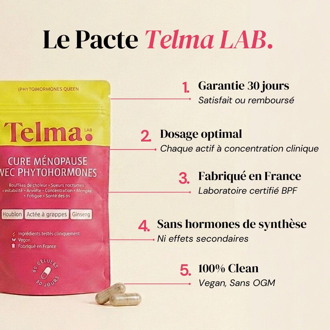 Complément ménopause Telma