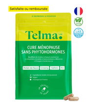 Complément ménopause, sans hormones.